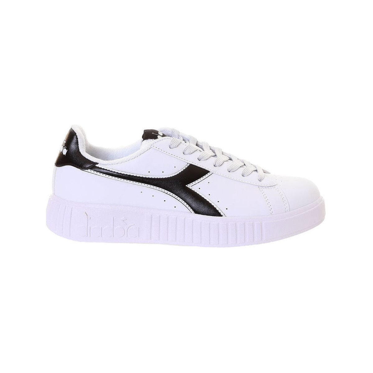 Schuhe Damen Sneaker Diadora GAME P STEP C0351 White/Black Schwarz
