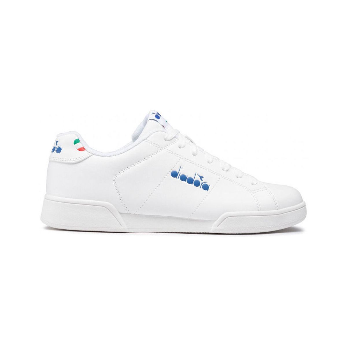 Schuhe Herren Sneaker Diadora IMPULSE I C1938 White/Blue cobalt Blau