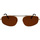 Uhren & Schmuck Sonnenbrillen McQ Alexander McQueen Sonnenbrille  MQ0392S 002 Gold
