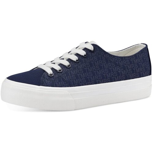 Schuhe Damen Sneaker Tamaris Da.-Schnürer 1-1-23786-20-805 Blau