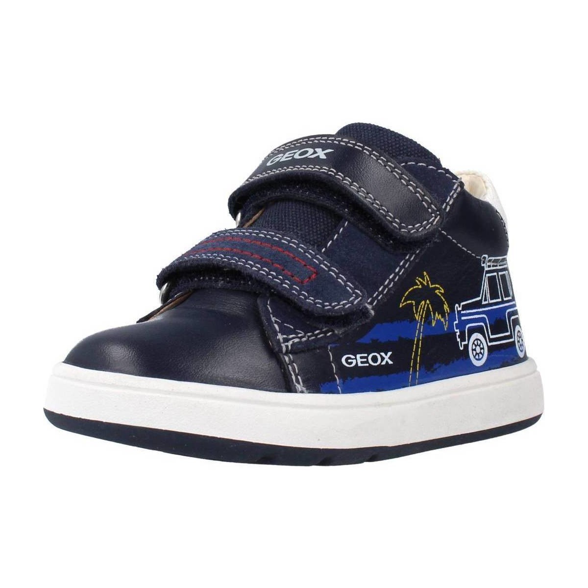 Schuhe Jungen Derby-Schuhe & Richelieu Geox B BIGLIA BOY D Blau
