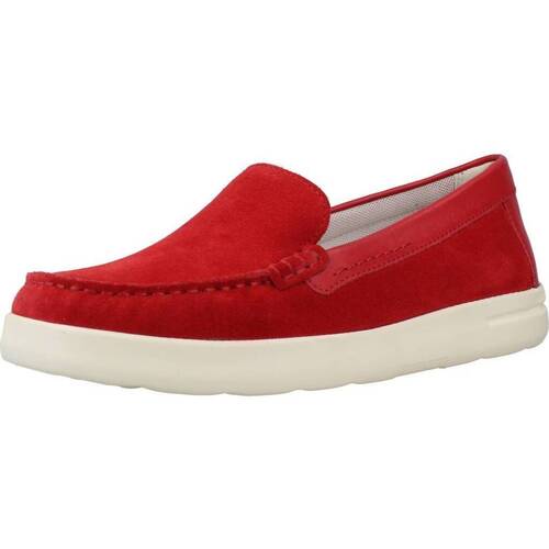 Schuhe Damen Slipper Geox D XAND 2J Rot