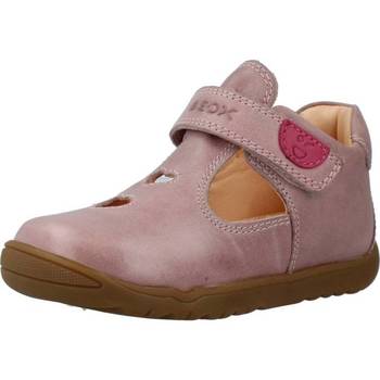 Schuhe Mädchen Derby-Schuhe & Richelieu Geox B MACCHIA GIRL Rosa