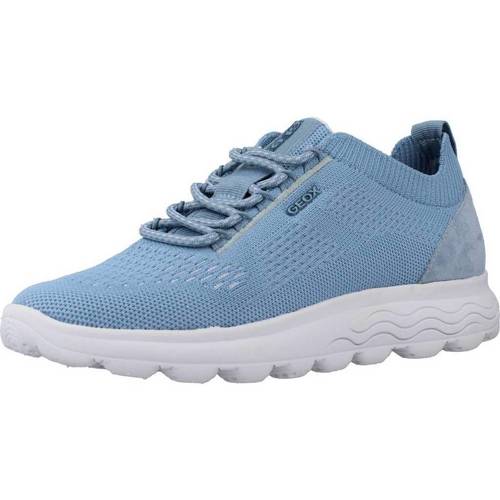 Schuhe Damen Sneaker Geox D SPHERICA A Blau