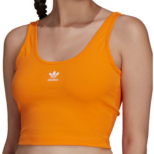Kleidung Mädchen Tops adidas Originals HF3396 Orange