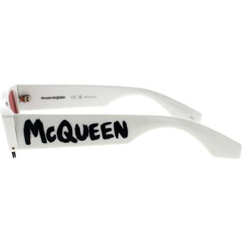 McQ Alexander McQueen Sonnenbrille AM0404S 005 Weiss
