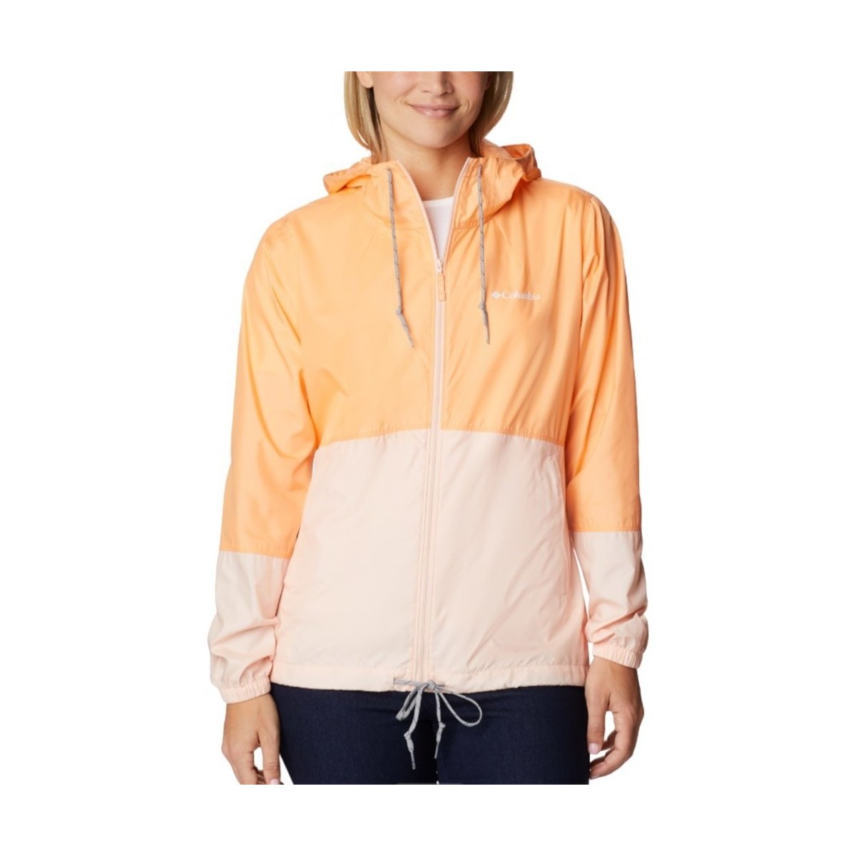 Kleidung Damen Jacken Columbia Flash Forward Windbreaker Jacket Beige, Orangefarbig