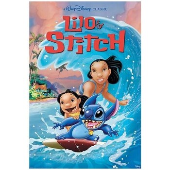 Home Plakate / Posters Lilo & Stitch BS3477 Rot