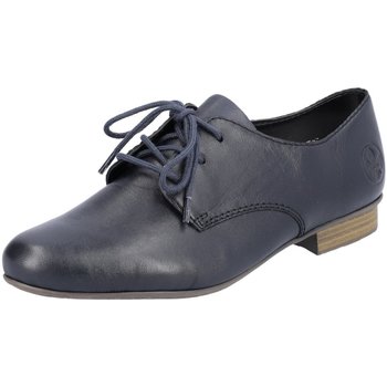 Schuhe Damen Derby-Schuhe & Richelieu Rieker Schnuerschuhe 51900-14 Blau