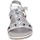 Schuhe Damen Sandalen / Sandaletten Grunland BD394 RIMA SA1629-C9 Silbern