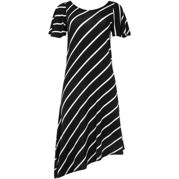 Lisca  Kleider Asymmetrisches Sommerkleid mit kurzen Ärmeln Rhodes