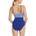 Kleidung Damen Badeanzug Lisca Vorgeformter einteiliger Badeanzug Rhodes Blau