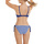 Kleidung Damen Bikini Ober- und Unterteile Lisca Bikini-Strümpfe mit Bindebändern Rhodes Blau