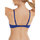 Kleidung Damen Bikini Ober- und Unterteile Lisca Vorgeformtes Bikini-Top ohne Bügel Rhodes Blau