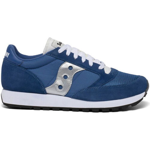 Schuhe Herren Sneaker Saucony Jazz original vintage S70368 146 Blue/White/Silver Weiss