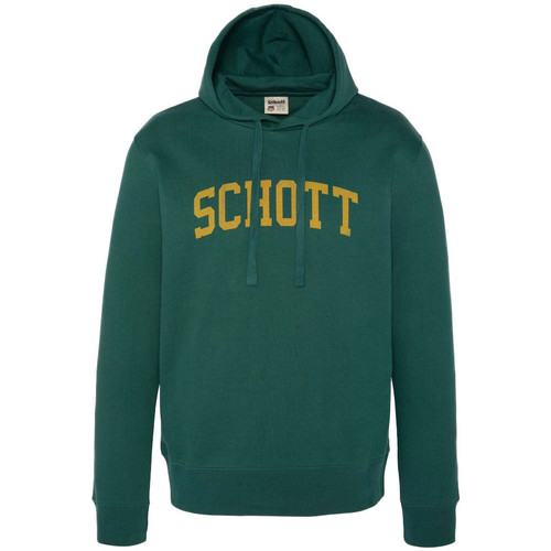 Kleidung Herren Sweatshirts Schott SWH80029A Grün