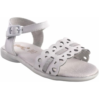 Schuhe Mädchen Multisportschuhe Bubble Bobble Mädchensandale  a3322 weiß Weiss