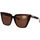 Uhren & Schmuck Damen Sonnenbrillen Balenciaga Sonnenbrille BB0046S 002 Braun
