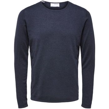 Selected  Pullover 16079774 ROME-DARK SAPPHIRE