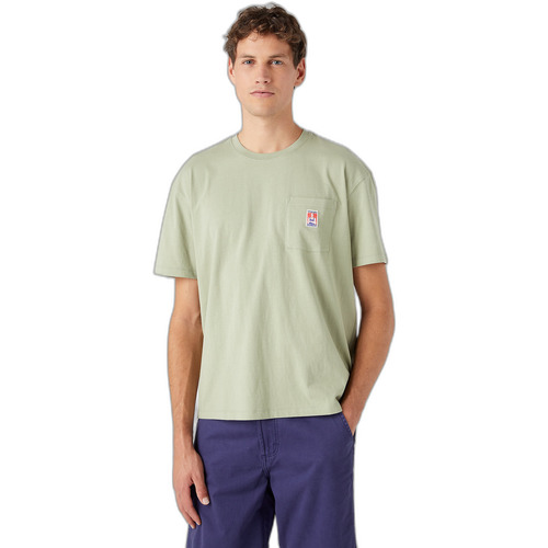 Kleidung Herren T-Shirts Wrangler T-shirt  Casey Jones Grün