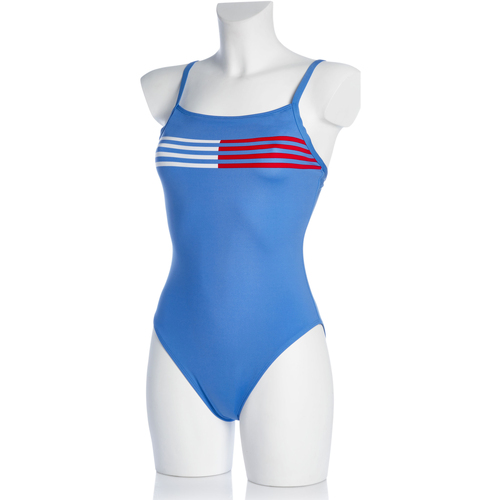 Kleidung Damen Badeanzug Tommy Hilfiger UW0UW00892799 Blau