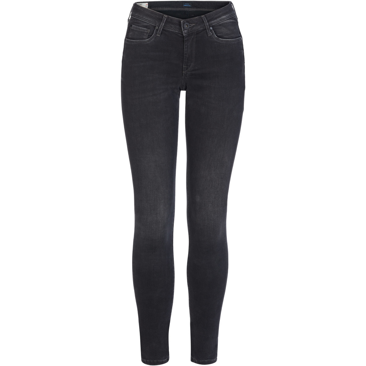 Kleidung Damen Slim Fit Jeans Pepe jeans PL201073WB9 Grau