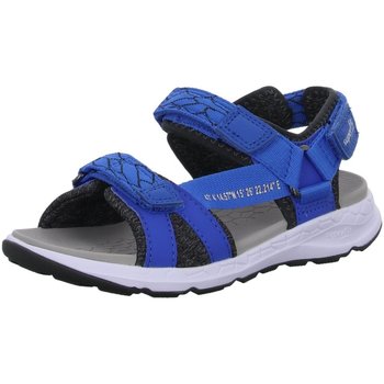 Schuhe Jungen Sandalen / Sandaletten Superfit Schuhe Sandale Syn 1-000580-8020 Criss Cross blau