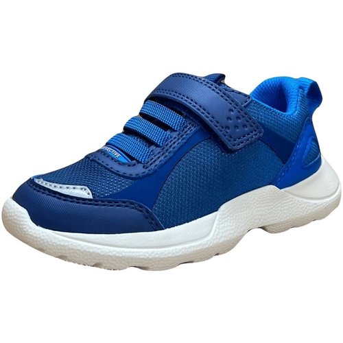 Schuhe Jungen Derby-Schuhe & Richelieu Superfit Klettschuhe Rush 1-000211-8050 Blau