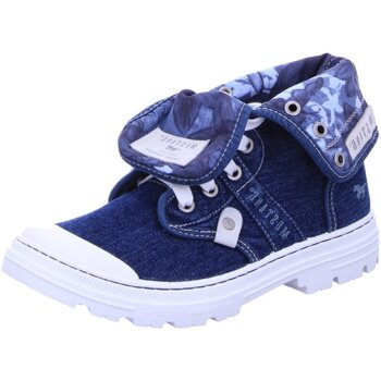 Schuhe Damen Sneaker High Mustang 1426504-841 Blau