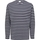 Kleidung Herren T-Shirts & Poloshirts Selected Noos Briac Stripe L/S T-Shirt - Navy Blazer Blau
