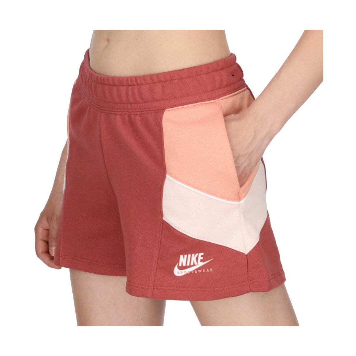 Kleidung Damen Shorts / Bermudas Nike CZ9302-691 Orange