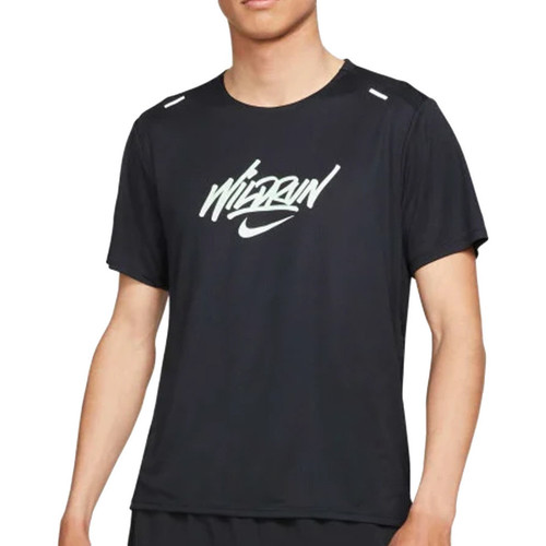 Kleidung Herren T-Shirts & Poloshirts Nike DA1168-010 Schwarz