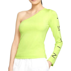 Kleidung Damen T-Shirts & Poloshirts Nike CZ8188-736 Grün