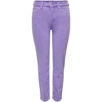 Kleidung Damen Jeans Only  Violett