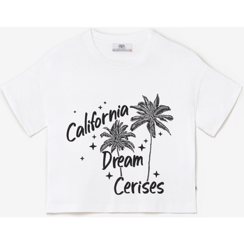 Kleidung Mädchen T-Shirts & Poloshirts Le Temps des Cerises T-shirt PALMIGI Schwarz