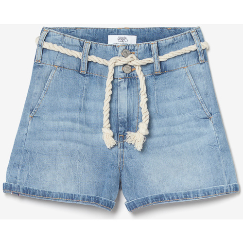 Kleidung Mädchen Shorts / Bermudas Le Temps des Cerises Shorts aus denim LOONA 2 Blau