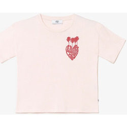 Kleidung Mädchen T-Shirts & Poloshirts Le Temps des Cerises T-shirt PALMAGI Rosa