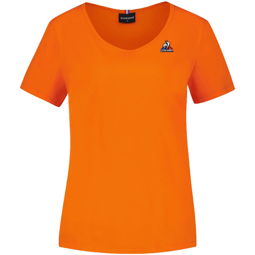 Kleidung Damen T-Shirts Le Coq Sportif Essentiels Tee N°1 Wn's Orange