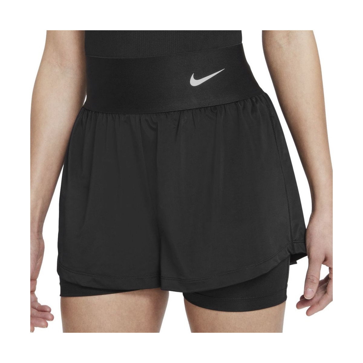 Kleidung Damen Shorts / Bermudas Nike CV4792-011 Schwarz
