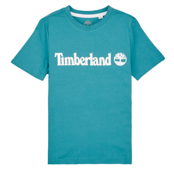 Kleidung Jungen T-Shirts Timberland T25U24-875-J Blau