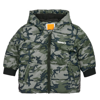 Kleidung Jungen Daunenjacken Timberland T60015-655-B Camouflage