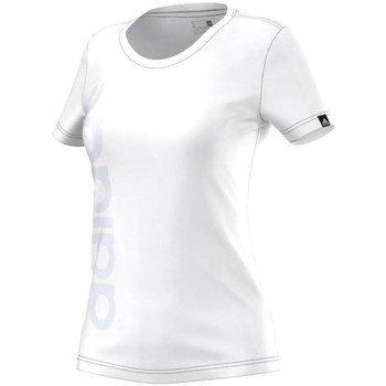 Kleidung Damen T-Shirts adidas Originals Clear Lineage Weiss