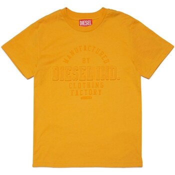 Kleidung Jungen T-Shirts Diesel J01124-KYAR1 Gelb