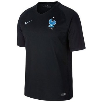 Kleidung Herren T-Shirts Nike France 2017 Stadium Third Schwarz