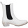 Schuhe Damen Low Boots Moma BD489 1CW228-CAP Weiss