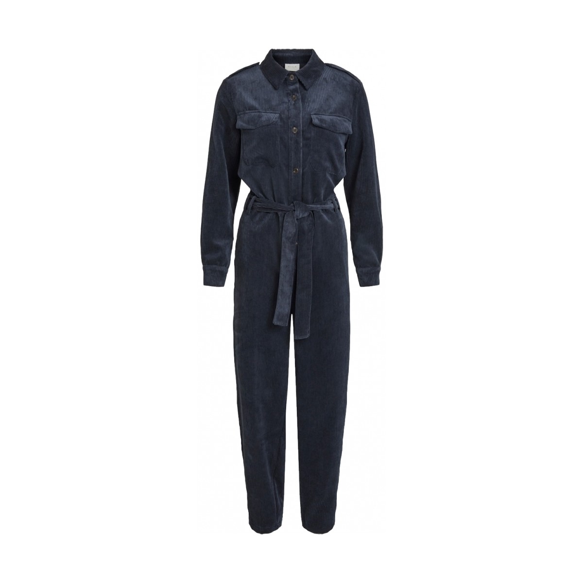 Kleidung Damen Overalls / Latzhosen Vila Jumpsuit Emily - Total Eclipse Blau