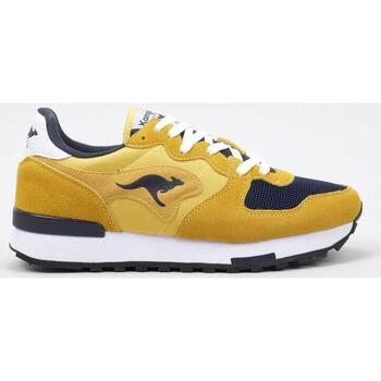 Schuhe Herren Sneaker Low Kangaroos K705 Gelb