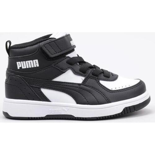 Schuhe Jungen Sneaker Low Puma REBOUND JOY Schwarz