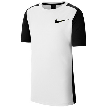 Kleidung Jungen T-Shirts & Poloshirts Nike CU9150-100 Weiss