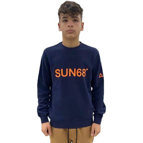 Kleidung Herren Sweatshirts Sun68  Blau
